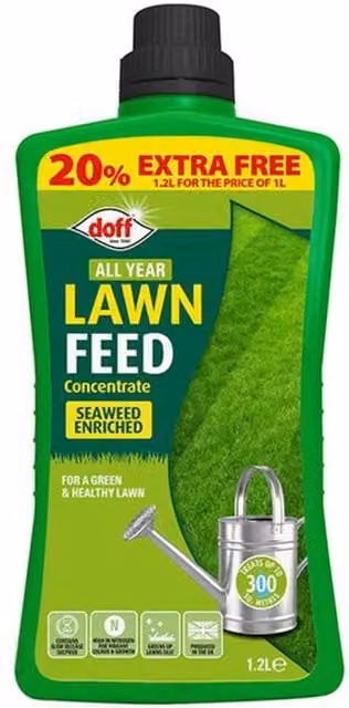 Doff All Year Lawn Feed Concentrated Liquid, 1 l