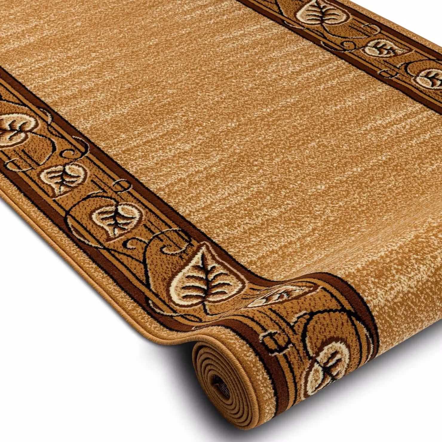 RugsX Bcf Feliks Runner in Gold, W: 140 cm x L: 160 cm – 2