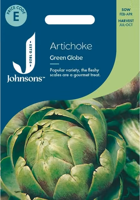 Johnsons Green Globe Artichoke Vegetable Seeds