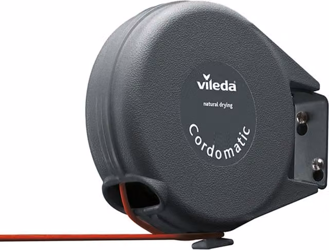 Vileda Cordomatic Retractable Clothes Line - Grey
