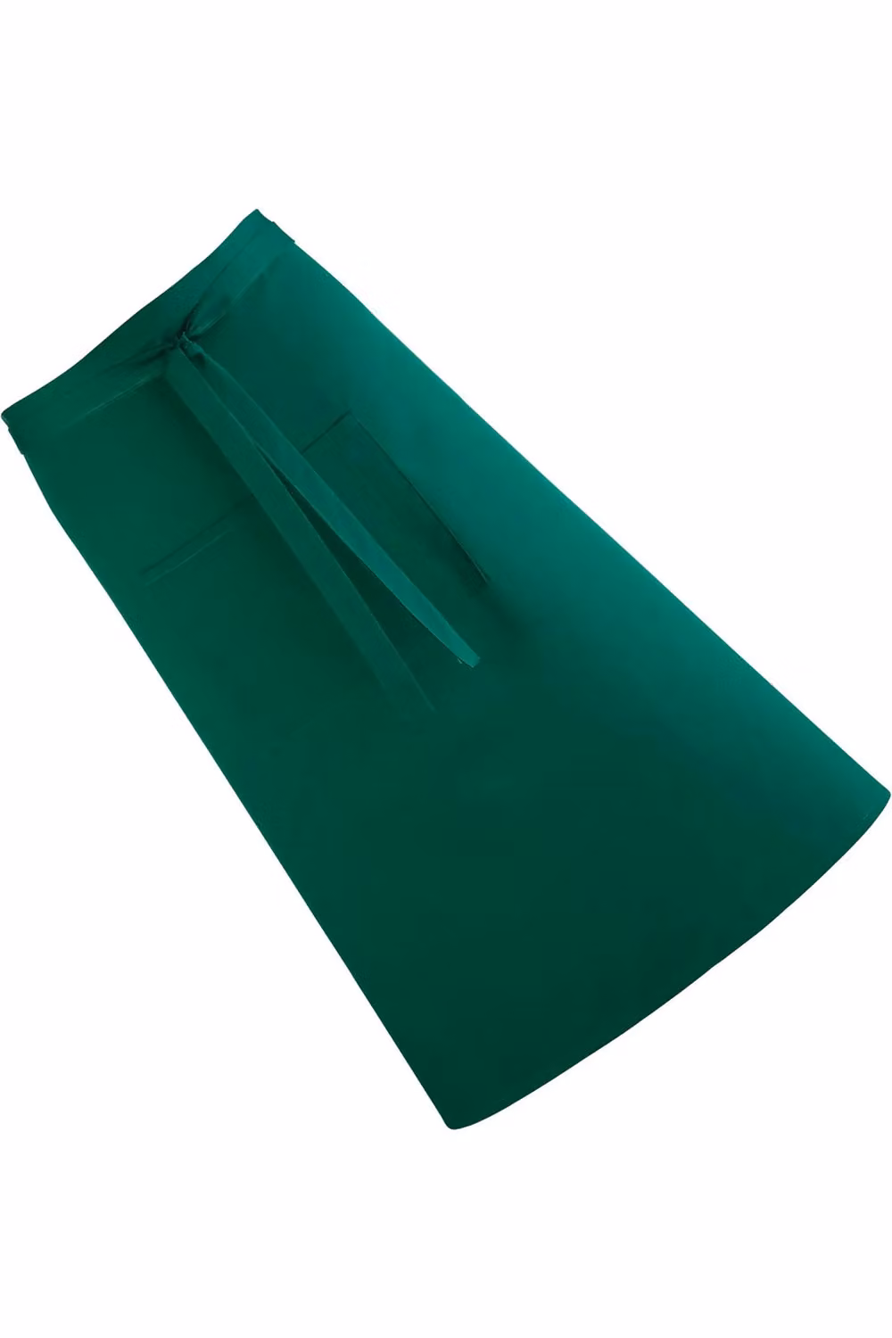 Premier Colours Long Continental Style Bar Apron Workwear Pack of 2 in Green – 2