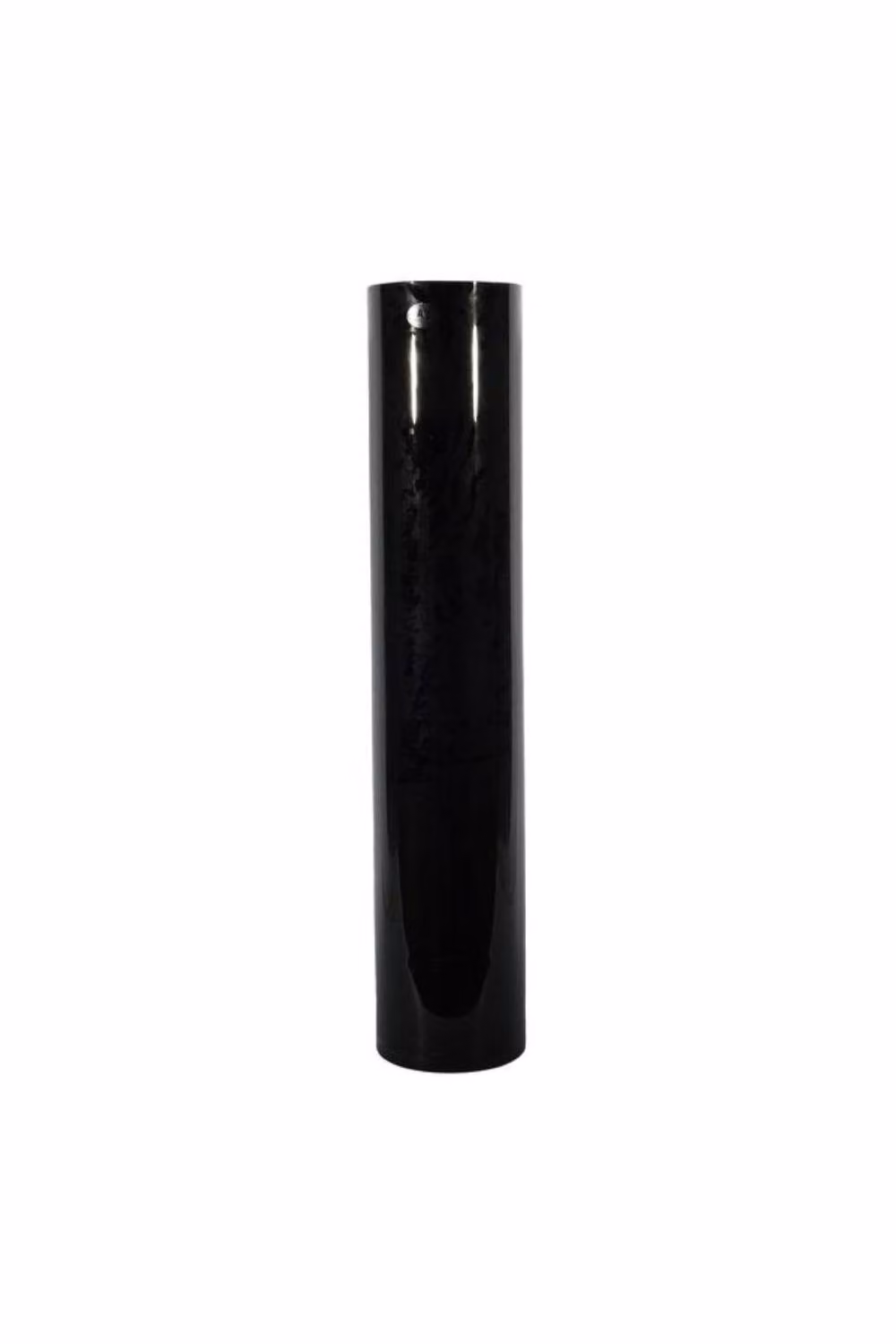KDMD Modern Black Gloss Cylinder Glass Vase, H 50 cm x W 10 cm – 2