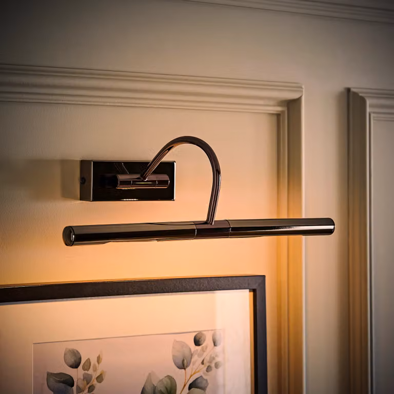 ValueLights Capri Adjustable Twin Bulb Picture Wall Lights in Black with G9 Bulbs
