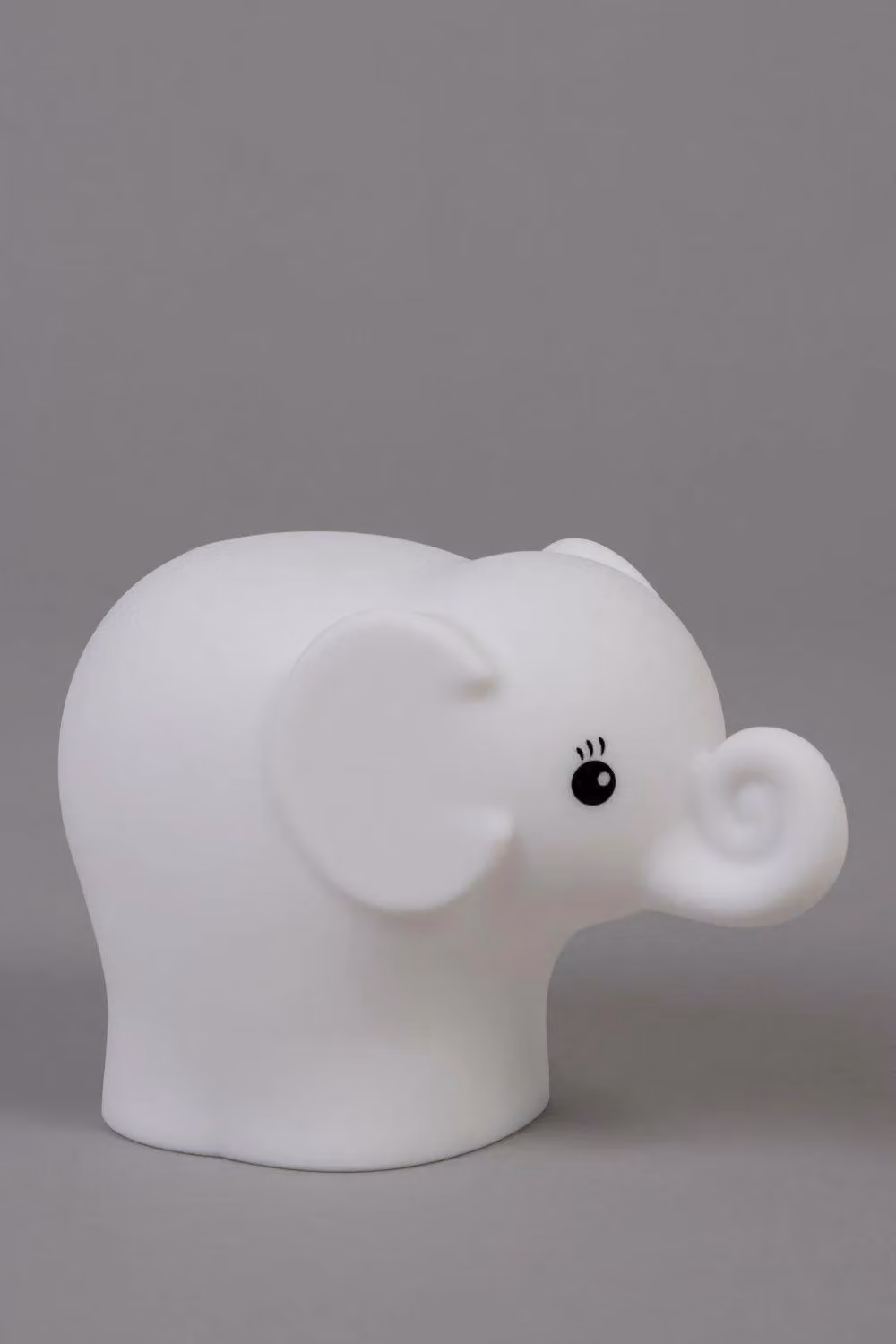 BHS Lighting Glow Elephant Silicone Night Light in White – 2