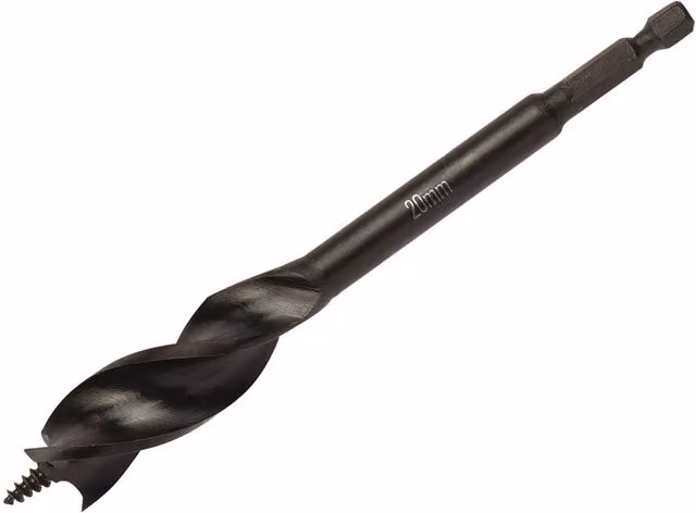 DeWalt Extreme Tri-flute Spade Bit in Black and Multicolour