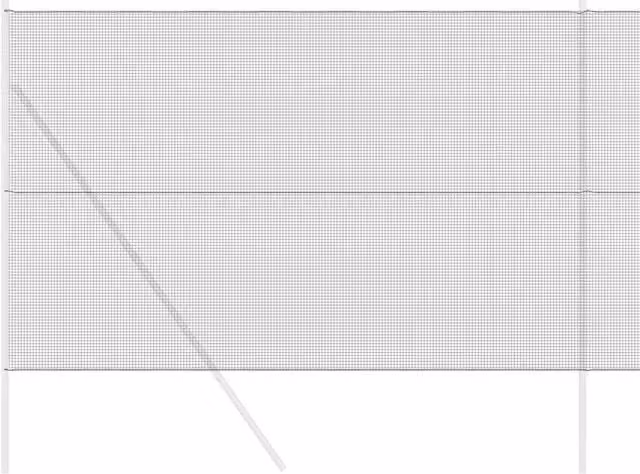Berkfield Home Modern Welded Wire Fence in Dark Grey Steel, 1.5 x 50 m – 1