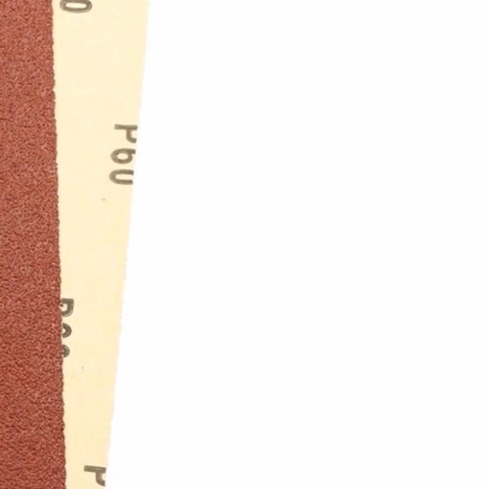 Abracs Brown Orbital Sander Clamped Sanding Sheets for Metal and Wood, Pack of 10 – 2