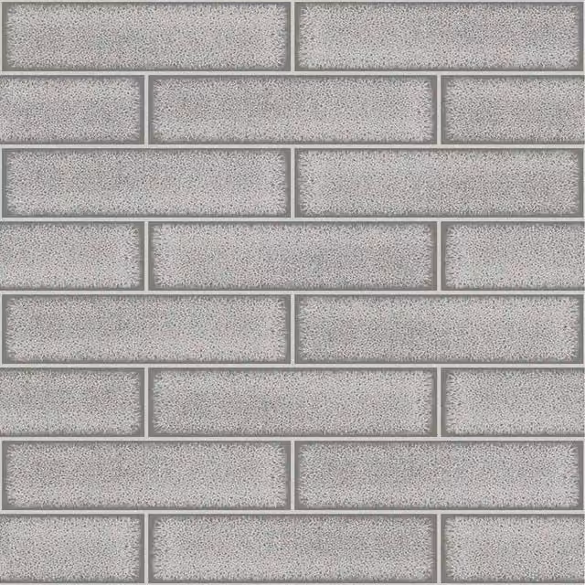 Holden Decor Grey Geometric Gloss Vinyl Wallpaper Roll