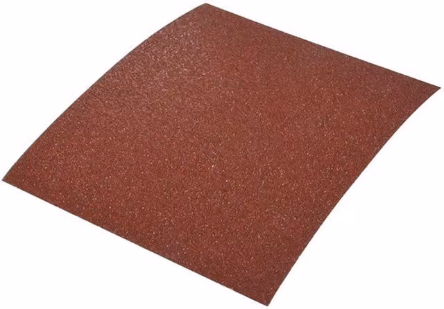 Faithfull 1/4 Palm Orbital Sander Sheets for Wood, Multi Colour