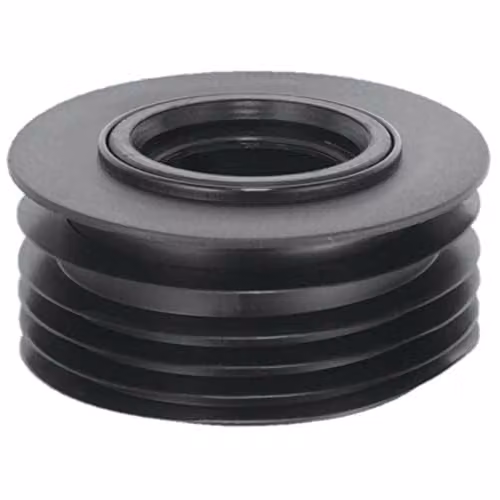 McAlpine Black Plastic 4 inch/110mm Drain Reducer Connector – 1