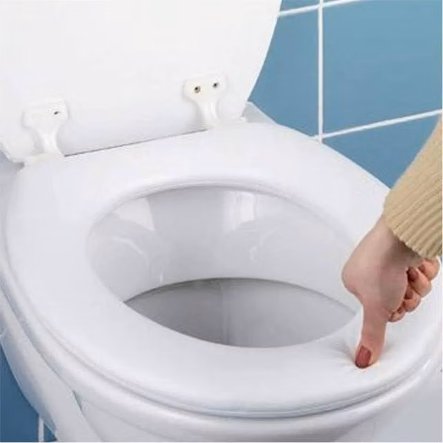 Nordara Ultra Soft White Padded Toilet Seat Cushion WC Comfort – 1