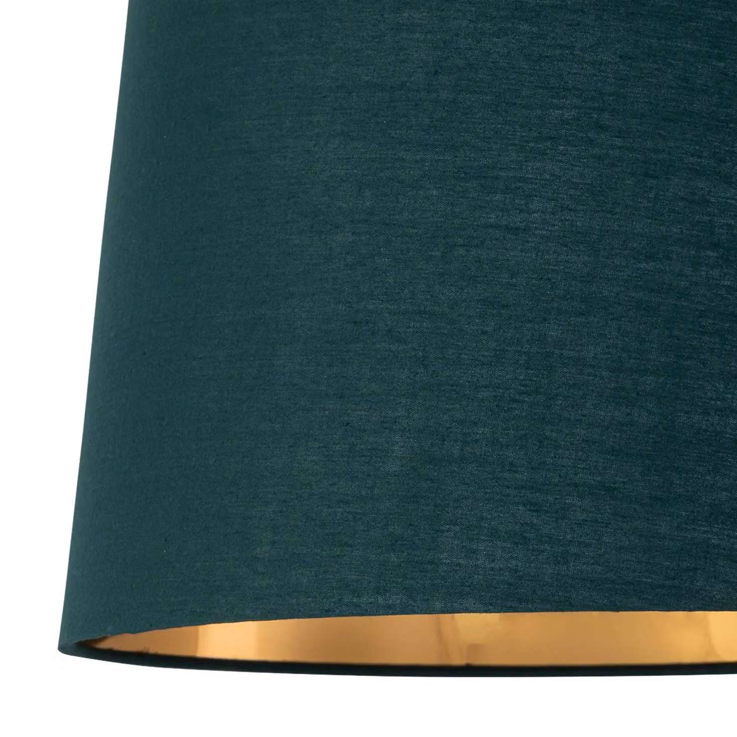 First Choice Lighting Set of 2 Chrome Tripod Lamps with Green and Gold Fabric Shades – 3