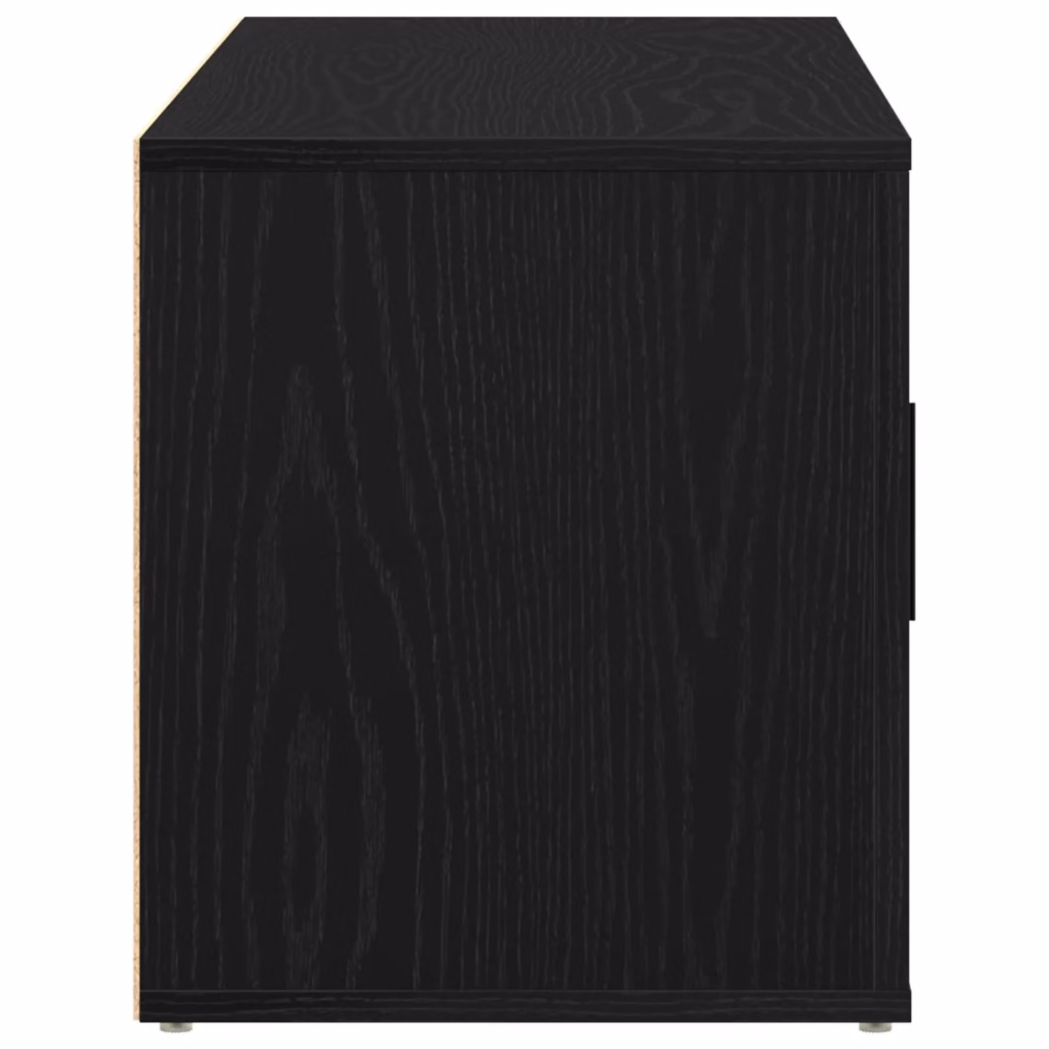 Berkfield Home Modern Black Oak TV Cabinet W/D/H: 100 x 35 x 40 cm – 4