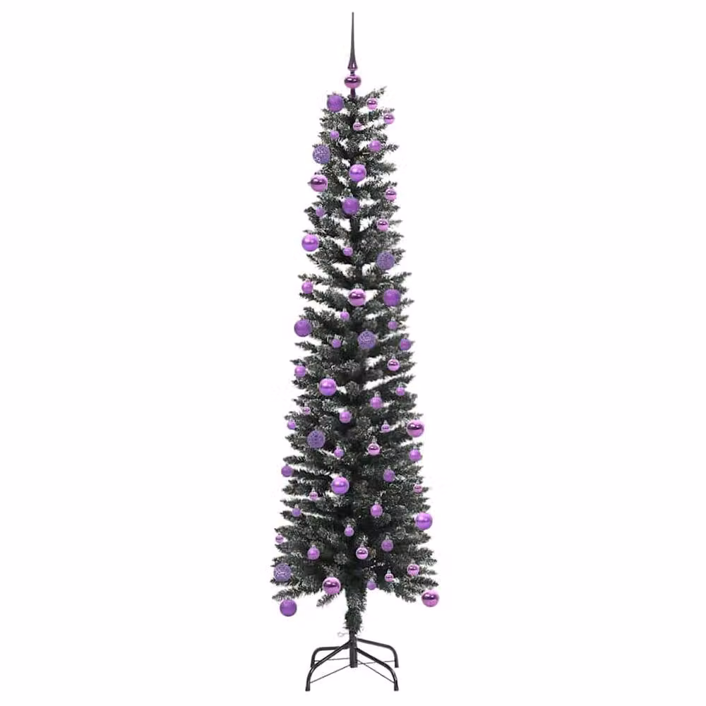 Berkfield Home Artificial Christmas Tree in Green, H 180 x W 50.5 x D 50.5 cm – 3