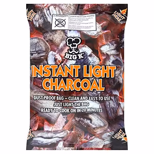 Big K Instant Light Charcoal, 1 kg