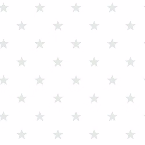 Galerie G23103 Deauville 2 Multi Star Design Non-Woven Wallpaper, White/Grey, W: 53 cm, L: 10 m
