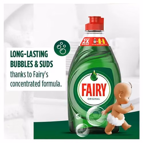 Fairy Original Washing Up Liquid Green 1.45 l – 3