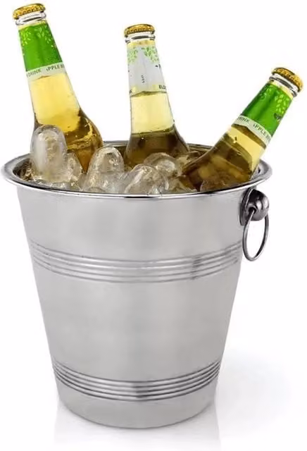 FLAVORA 4 l Stainless Steel Wine Cooler in Silver – 1