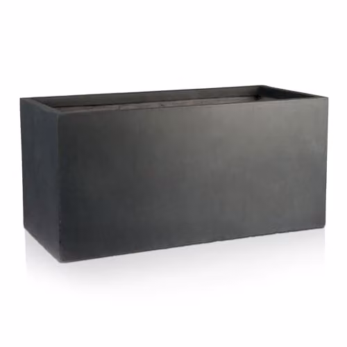 IDEALIST Large Slate Reinforced Stone Trough Planter, Anthracite Grey, 54L – 5