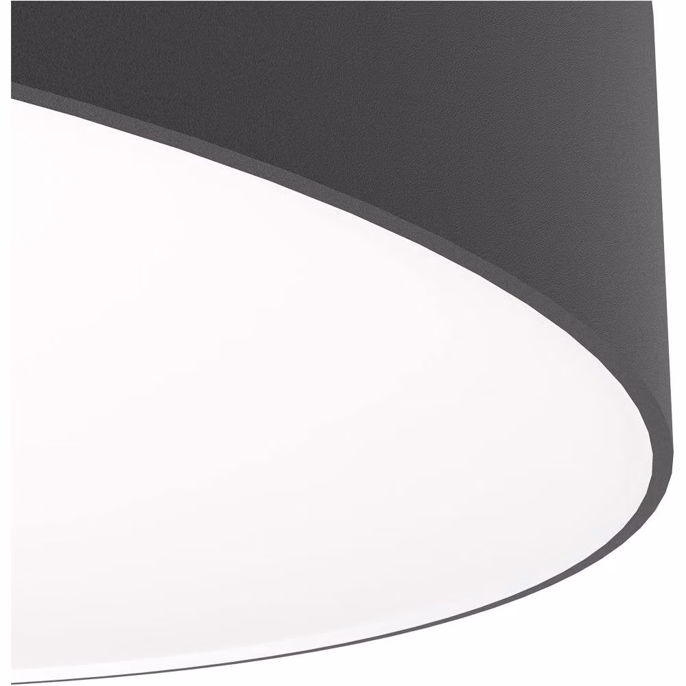 Loops 2 Pack Modern Black LED Ceiling Light with Included Bulbs – 4