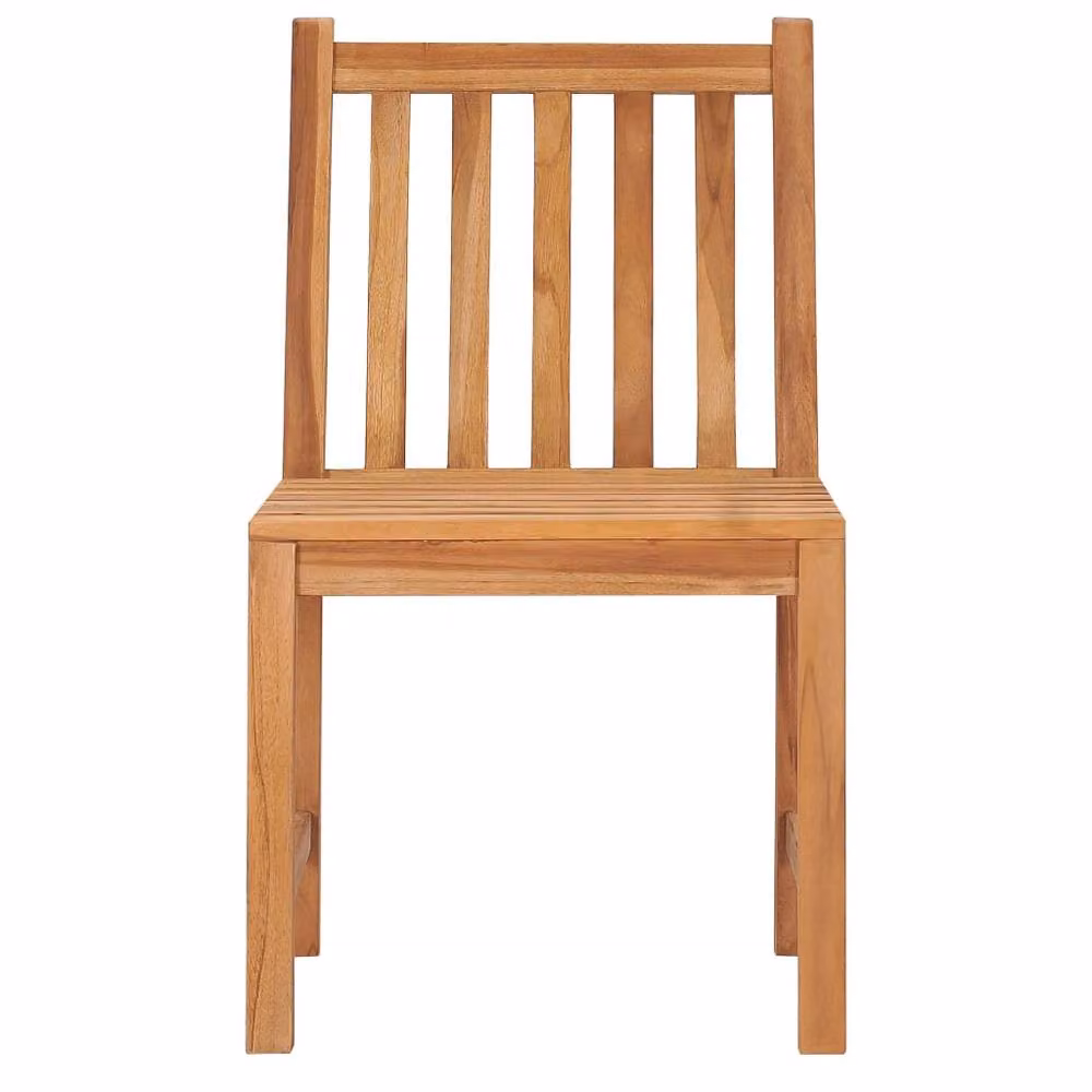 Berkfield Home 7 Piece Classic Garden Dining Set in Brown Solid Teak Wood – 3