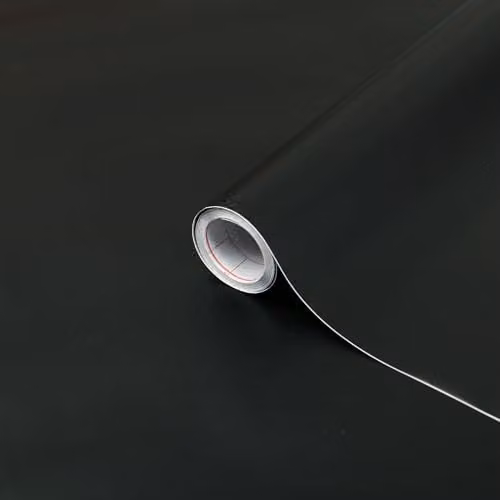 d-c-fix Matte Black Vinyl Wrap Film, W: 67.5 cm, L: 2 m – 1