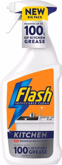 Flash Multi Purpose Kitchen Spray Multicolour 750ml - 800ml