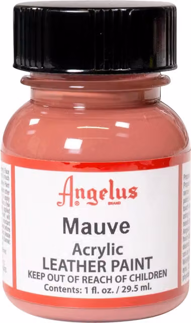 Angelus Acrylic Leather Paint Mauve 29.57 ml