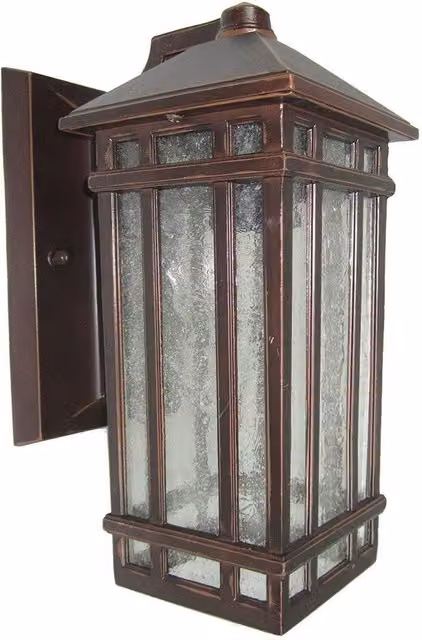 Netlighting Chedworth Bronze Outdoor Wall Lantern Light IP44 E27
