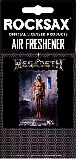 Rocksax Megadeth Extinction Air Freshener - Multicoloured
