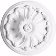 Orac Decor Luxxus Collection Ceiling Medallion, White, 150mm