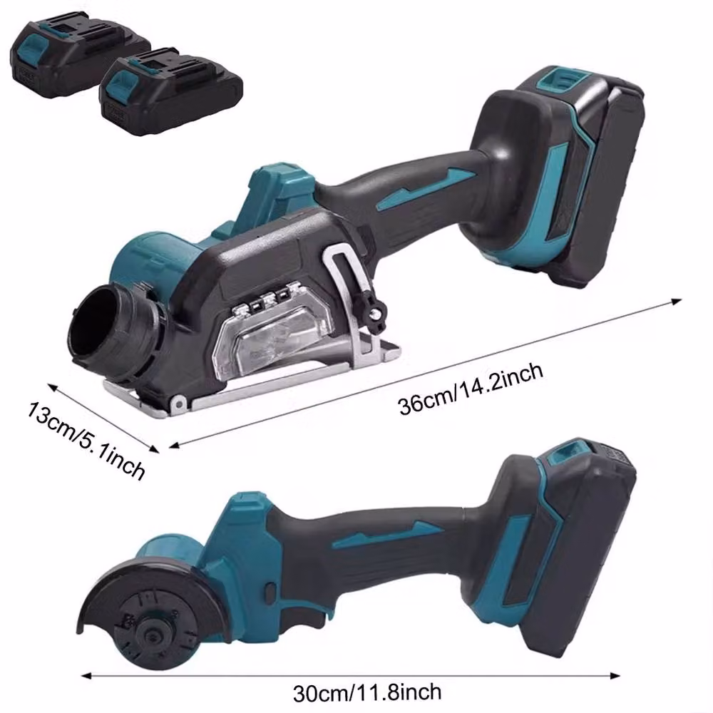 Ventryn Multicolour Cordless Brushless Electric Angle Grinder and Circular Saw Cutter with Rechargeable Battery – 2