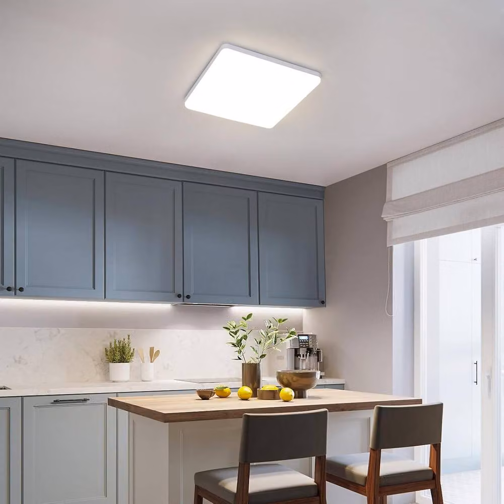 Pheashine White Square LED Ceiling Light, 43W, 4000K, 5400LM, IP44, 30 x 30 cm – 2
