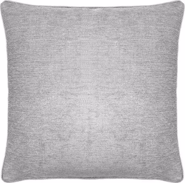 Terrys Grey Chenille Square Filled Cushion W/D/H: 43 x 43 x 43 cm