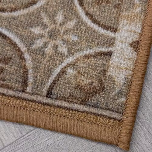 runrug Murcia Loop Pile Hallway Runner Rug, Beige, W: 80 cm, L: 270 cm – 4