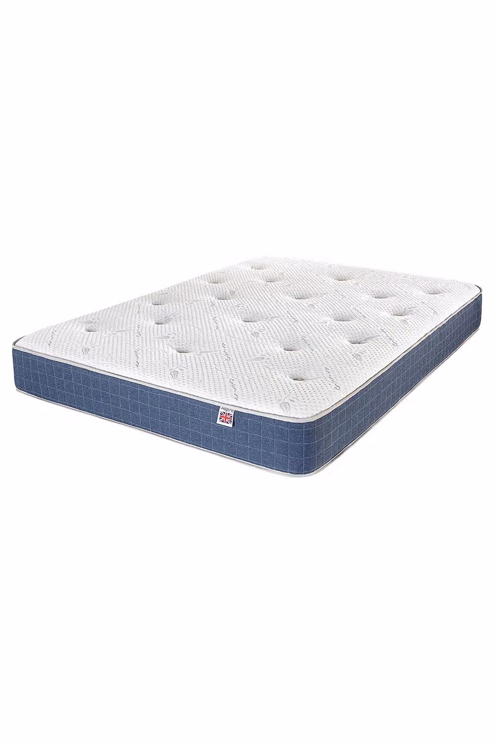 Aspire Cashmere Duo Season Hybrid Pocket+ Mattress in White, W/D/H: 140 x 200 cm, H3 – 2