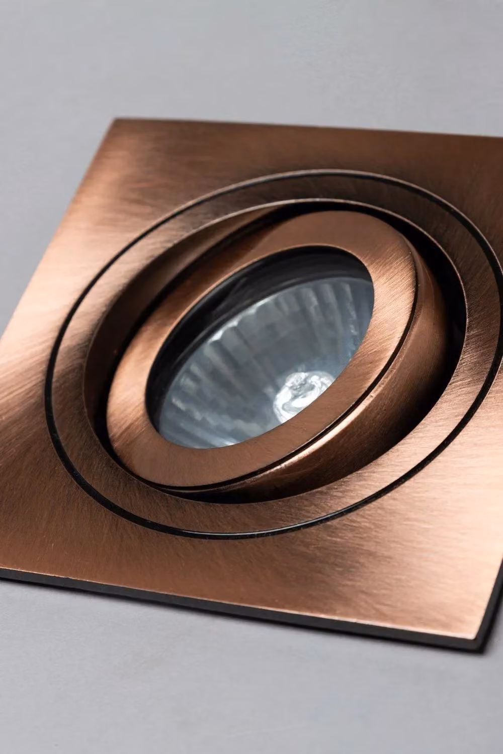 BHS Lighting Sym Square Adjustable Recessed Spot Light in Copper – 2
