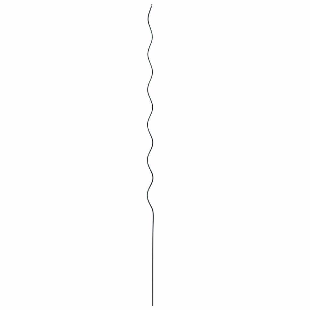 Berkfield Home Green Steel Spiral Plant Supports, 50 Pack, Height: 150 cm – 2