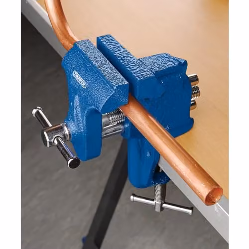 Draper 38267 75mm Bench Vice in Blue – 3