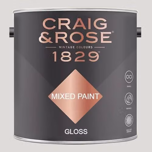 Craig & Rose 1829 Gloss Paint in Dutch White, 2.5 l