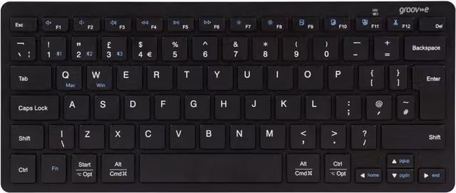 Groov-e Bluetooth Wireless Keyboard - Black