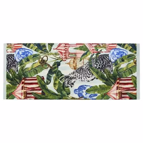 My Mat Studio Collection Leopard Runner, Multicolour, W: 67 cm, L: 150 cm – 1