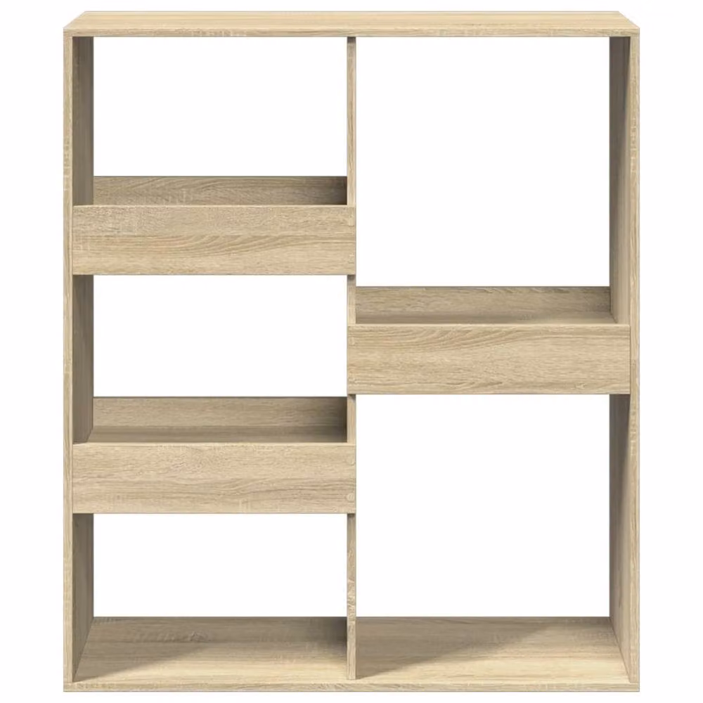 Berkfield Home Sonoma Oak Room Divider in Light Tan, W/D/H: 100 x 33 x 115 cm – 3