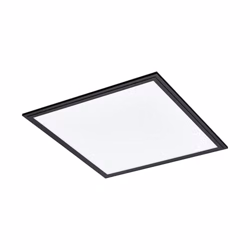 Eglo Salobrena 1 LED Flush-Mount Ceiling Panel Light in Black – 1