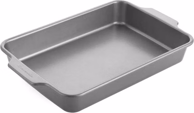 KitchenAid Non-Stick Steel Rectangular Baking Sheet, Grey, W: 33.0 cm