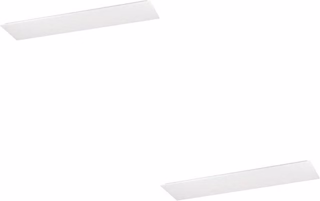 Loops 2 Pack Modern White LED Ceiling Light Fixture with Bulbs Included – 1