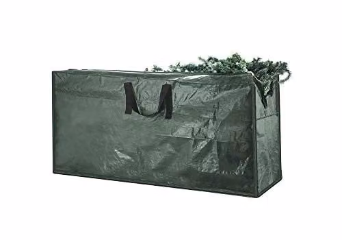 Best Artificial Christmas Tree Storage Bag in Green, W/D/H: 120 x 35 x 52 cm