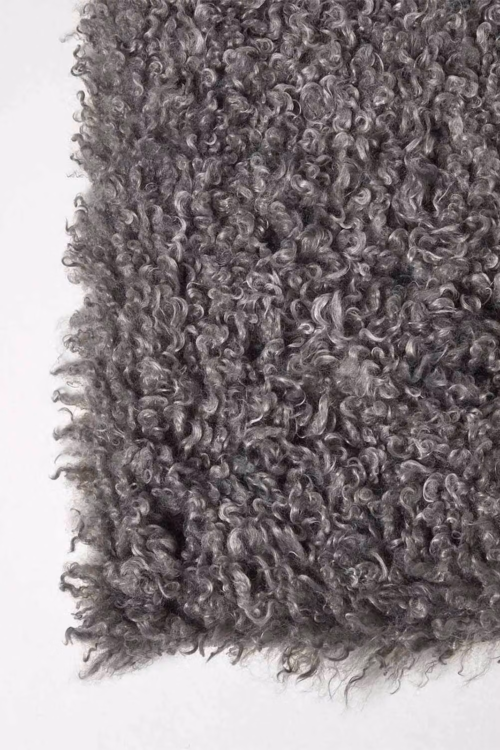 Homescapes Grey Luxury Fluffy Shaggy Rug, Non-Slip Microfibre Carpet, W: 60 cm x L: 90 cm – 4