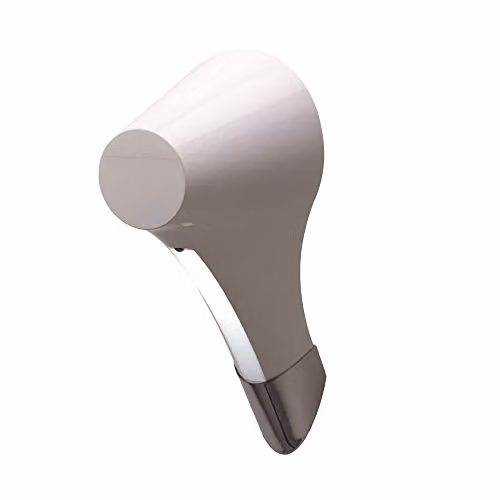 Netlighting Ora Wall Lamp in White and Polished Chrome with E27 Bulb