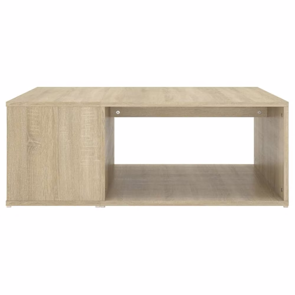 Berkfield Home Sonoma Oak Coffee Table in Beige, W/D/H: 90 x 67 x 33 cm – 3